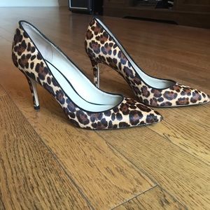 Ann Taylor Leopard Print Heels